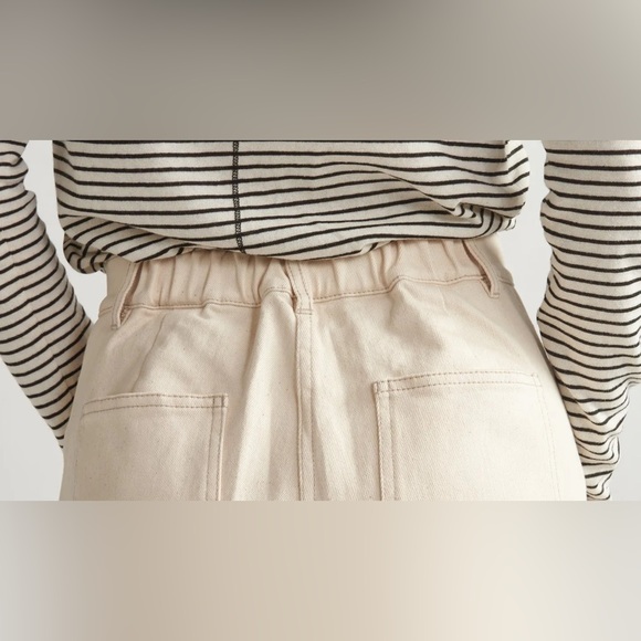 Thakoon High-Waisted Ecru Denim Pant - Picture 5 of 8